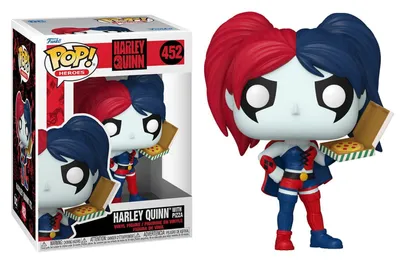 Obrázek produktu pro Funko Pop! Harley Quinn with Pizza 452