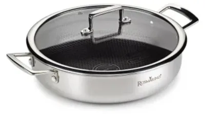 Zdjęcie produktu dla Niska brytfanna z pokrywką Rosmarino HexaPRO - 28 cm