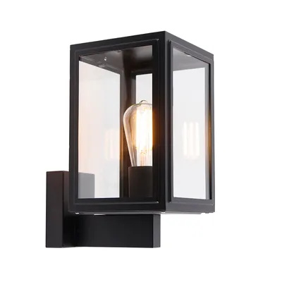 Produktbild von Land Wandleuchte Schwarz IP44 SutTon Up