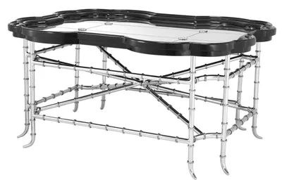 Produktbild von Casa Padrino Luxus Wohnzimmer Couchtisch 115 x 89,5 x H. 55 cm - Limited Edition