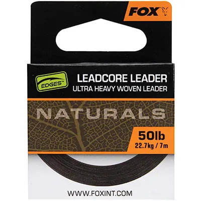 Zdjęcie produktu dla Fox Ołowiana żyłka Naturals Leadcore 7 m, 50 lb / 22,7 kg