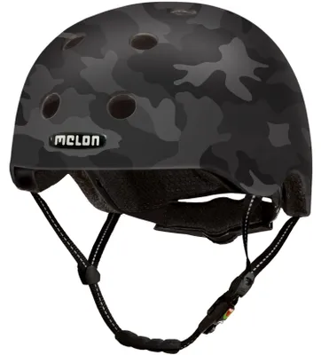 Immagine prodotto di Casco da bici da città MELON "All Stars", mimetico nero opaco