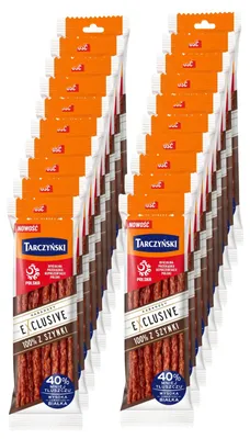 Produktbild von Tarczynski Kabanossi 100% Schinken 18x 90g - Cabanossi Wurst Fleischsnack