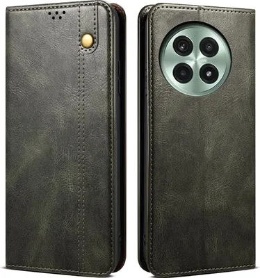 Obrázek produktu pro Pouzdro pro OnePlus 13 kožené flip pouzdro peněženka s funkcí stojánku zelené