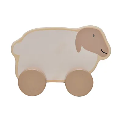 Produktbild von Jollein Farm Holzspielzeugauto – Lamb