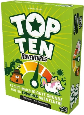 Produktbild von Asmodee Top Ten Adventures