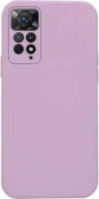 Produktbild von Liquid Silikon Hülle Für Smartphones - Farbe: Lila - Modellkompatibilität: Für Xiaomi Redmi Note 11 Pro