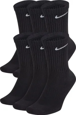 Produktbild von NIKE U Nk Everyday Cush Crw 6Pr 132 Socken schwarz L