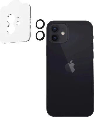 Produktbild von AlzaGuard Elite Objektivschutz für iPhone 11 / 12 / 12 Mini schwarz