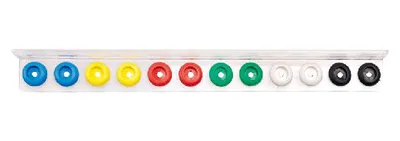 Produktbild von VARIOFLEX-Ampullenschiene Kst. einreihig für 12 Ampullen | Packung (12 Stück)