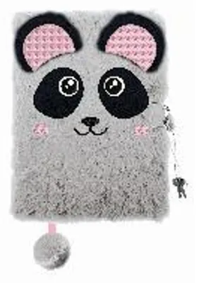 Image de Journal intime peluche Premium PANDA, DIN A 5