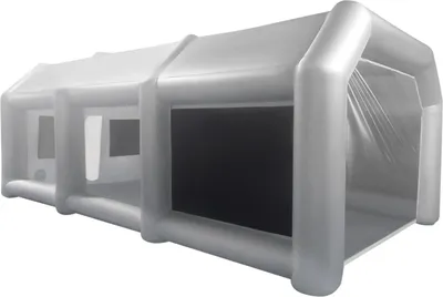 Produktbild von Aufblasbare Lackierkabine - Sprühzelt für Auto - 600D Oxford mit reflektierender Mylar-Folie - Schnellautomatik-Aufbau - Carbonfaser-Stangen - Für 3–4 Personen