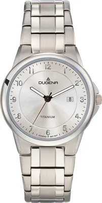 Produktbild von Dugena Herren-Armbanduhr 4460869 Gent, Quarz, Titan, 5 bar