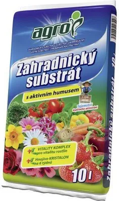 Obrázok produktu pre AGRO záhradnícky substrát 10l
