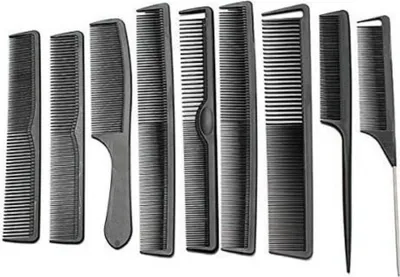 Image de Peigne à cheveux en fibre de carbone anti-statique et résistant à la chaleur
