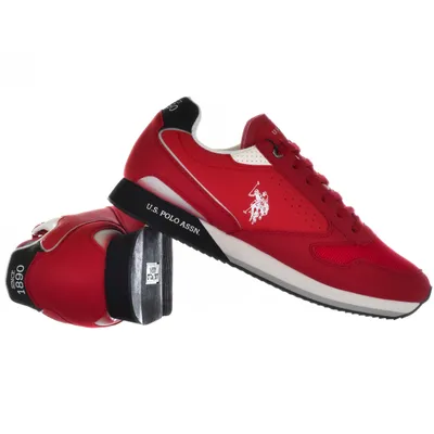 Produktbild von U.S. Polo Assn Herren Sportschuhe Freizeit Sneaker Laufschuhe NOBIL003C-RED001 Gr.44