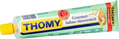 Produktbild von Thomy Gourmet Sahne Meerrettich aus mildem Sahne Meerrettich 95g