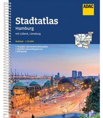 Produktbild von ADAC Stadtatlas Hamburg 1:20.000