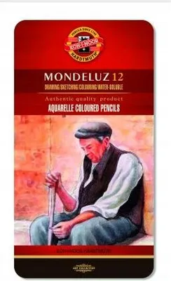 Productafbeelding van Mondeluz potloden, type 3722, verpakking van 12 stuks, artikelnummer 6077