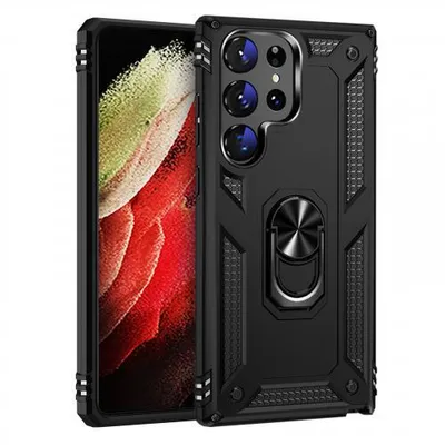 Produktbild von Armor Hülle für Smartphones - Farbe: Schwarz - Modellkompatibilität: Für Samsung Galaxy S23 Ultra