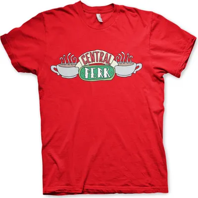 Produktbild von Friends - Central Perk T-Shirt - Small - Red