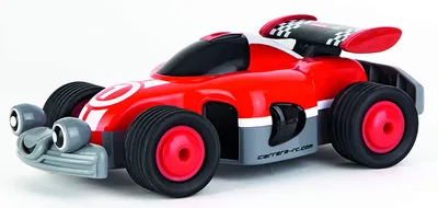 Zdjęcie produktu dla Carrera RC First Racer z kontrolerem I Zdalnie sterowany samochód od 3 lat do użytku wewnątrz i na zewnątrz I Mini zabawkowy samochód z prawdziwym dźwiękiem do jazdy + kontroler I Zabawka dla dzieci i dorosłych