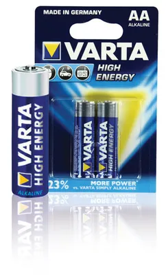 Produktbild von Varta Alkaline Batterie AA 1.5 V High Energy 2-Blister NE55941738