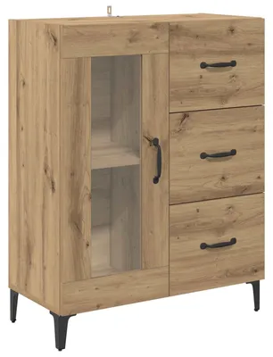 Obrázok produktu pre Servírovacia skriňa so zásuvkou Remeselný dub 69,5 x 34 x 90 cm