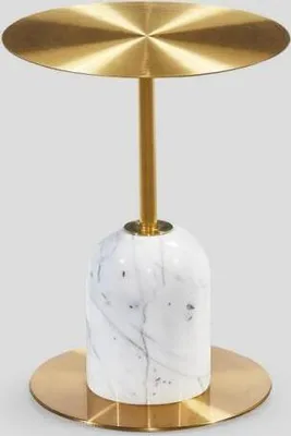 Productafbeelding van Bijzettafel, hoogwaardig, metalen, modern, salontafel, koffietafel, woonkamer