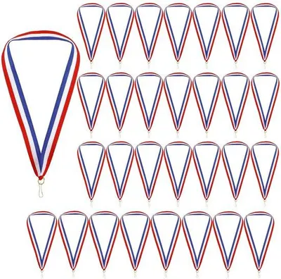 Productafbeelding van Prijsribbons 30pcs - Medaille Lanyard