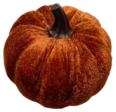 Immagine prodotto di Clayre & Eef, decorazione a forma di zucca, color marrone, materiale sintetico
