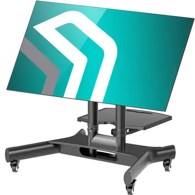 Obrázek produktu pro Mobilní televizní stojan pro televize o velikosti 32-70 palců, s maximální nosností 45 kg a podporou VESA standardu až 600x400