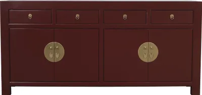 Image de Fine Asianliving commode chinoise buffet chinois armoires chinoises meubles armoire orientale asiatique 180x85x40