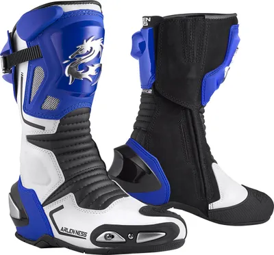 Obrázok produktu pre Motocyklové topánky Arlen Ness Sugello, modrá/biela/čierna, 48