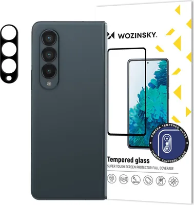 Produktbild von Full Camera Glass gehärtetes Glas kompatibel mit Samsung Galaxy Z Fold 4 für 9H Kamera