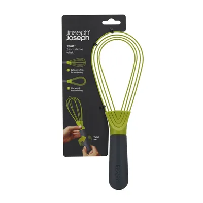 Zdjęcie produktu dla Silikonowa trzepaczka Twist 2 w 1 - Joseph Joseph