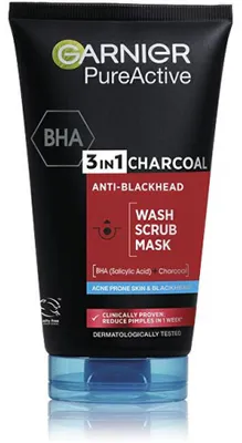 Produktbild von Garnier Pure Active Black Intensive Charcoal Anti Blackhead 150ml