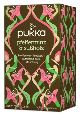 Obrázok produktu pre Organická čajová zmes mäty piepornej a sladkého drievka, 30 g