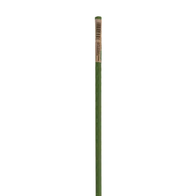 Produktbild von Plantris Gartenstab 120 cm grün – Pflanzenstütze aus Stahl mit PE-Beschichtung, Rankhilfe für Garten, Gewächshaus und Balkon