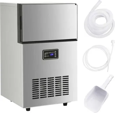 Produktbild von Eiswürfelmaschine Silbern 45 kg / 24 h
