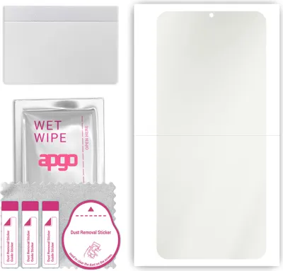 Produktbild von apgo Hydrogel Schutzfolie, Matt, kompatibel mit Vivo Y15C, flexibele Displayschutzfolie, Folie mit Positionierhilfe, Anti-Fingerprint, kratzfest, einfache Montage