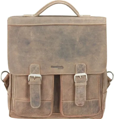 Produktbild von Greenland Nature Stone Umhängetasche Messenger Leder 33 cm