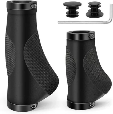 Produktbild von Famanu Ergonomische Fahrradgriffe mit Antirutsch - 22 mm
