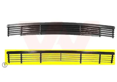Produktbild von VAN WEZEL Lüftungsgitter Grill Stoßfänger für BMW 3 Limousine (E36)