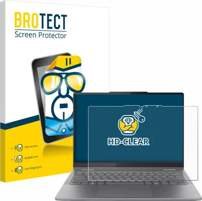 Produktbild von Für Lenovo Yoga 7i 2-in-1 Gen 10 14" Schutzfolie BROTECT Displayschutz Display Schutz Folie Klar Transparent