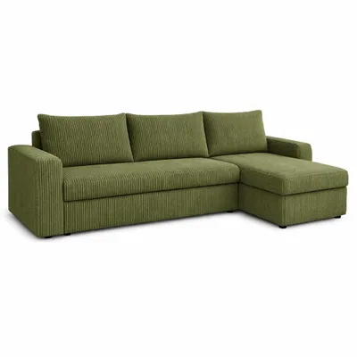 Produktbild von Ecksofa L NICO für 3 Personen mit Schlaffunktion POSO 47 | MIPLO