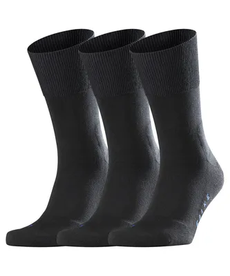 Produktbild von 3er Pack FALKE Run Socken Uni black 42-43