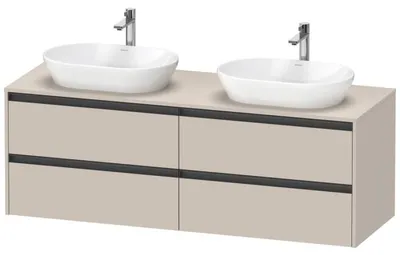 Obrázok produktu pre DURAVIT K24899B91910000 Konzolová závesná WC jednotka Ketho2 550x1