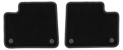 Immagine prodotto di Tappetini posteriori in moquette per Mercedes GLS 2015- (SUV) – 2 pezzi, neri, su misura – Wielganizator LUX