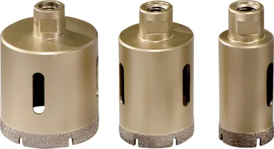 Produktbild von Metabo Fliesen-Diamantbohrkronen-Set "Dry", 3-teilig, M 14